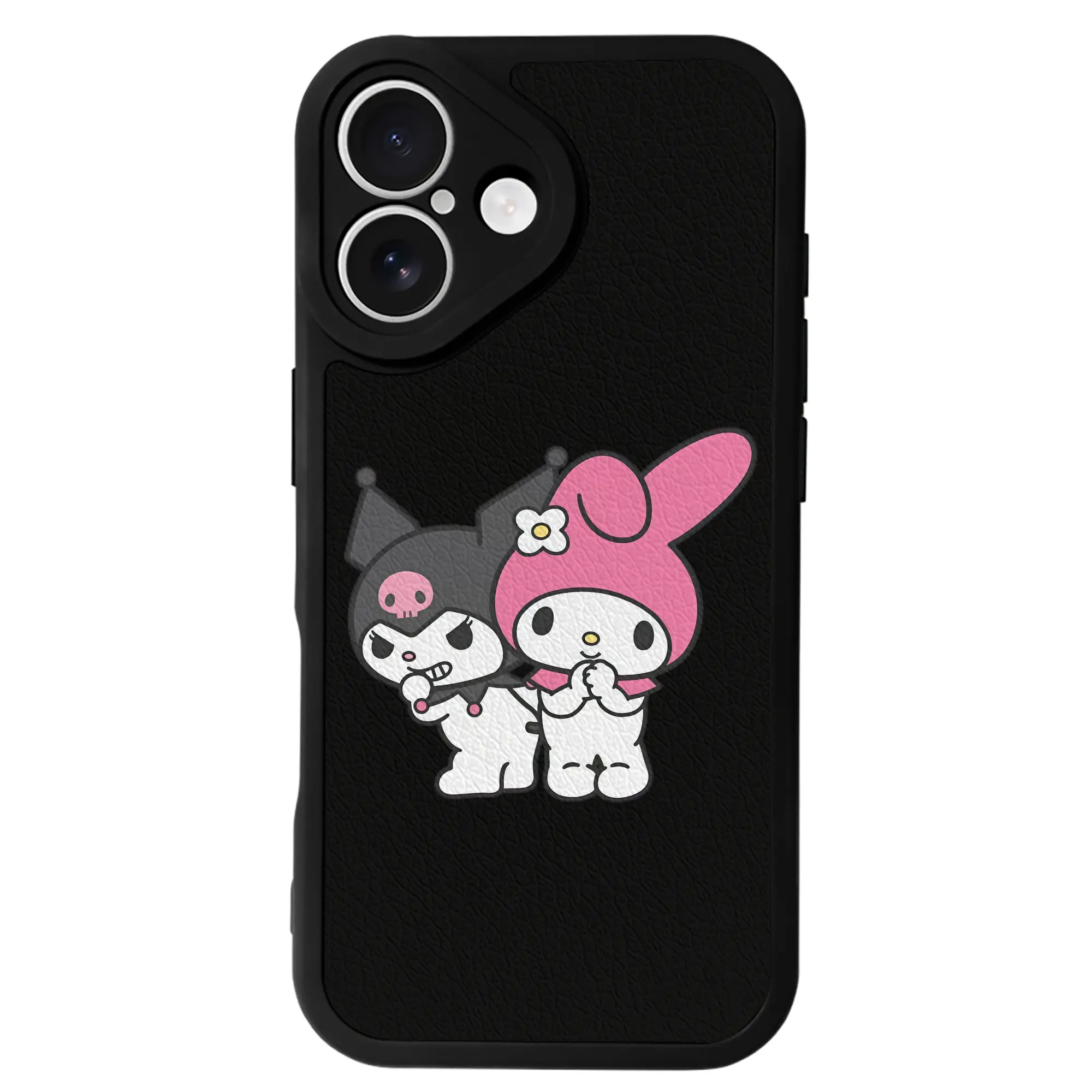 サンリオ グッズ,マイメロディ - IPhone 16シリーズ対応 ・ シリコンスマホケース ・ レザー調 ・ 高精度フィット ・ 耐衝撃 ・ ワイヤレス充電対応 ・ 精密カット